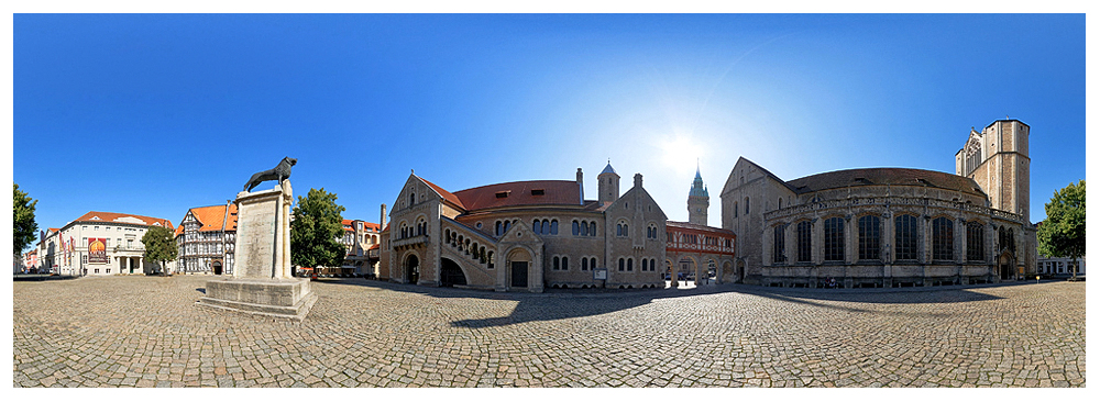 Burgplatz in Braunschweig