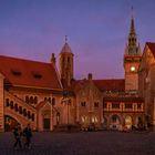 Burgplatz und Burg zur blauen Stunde - Braunschweig