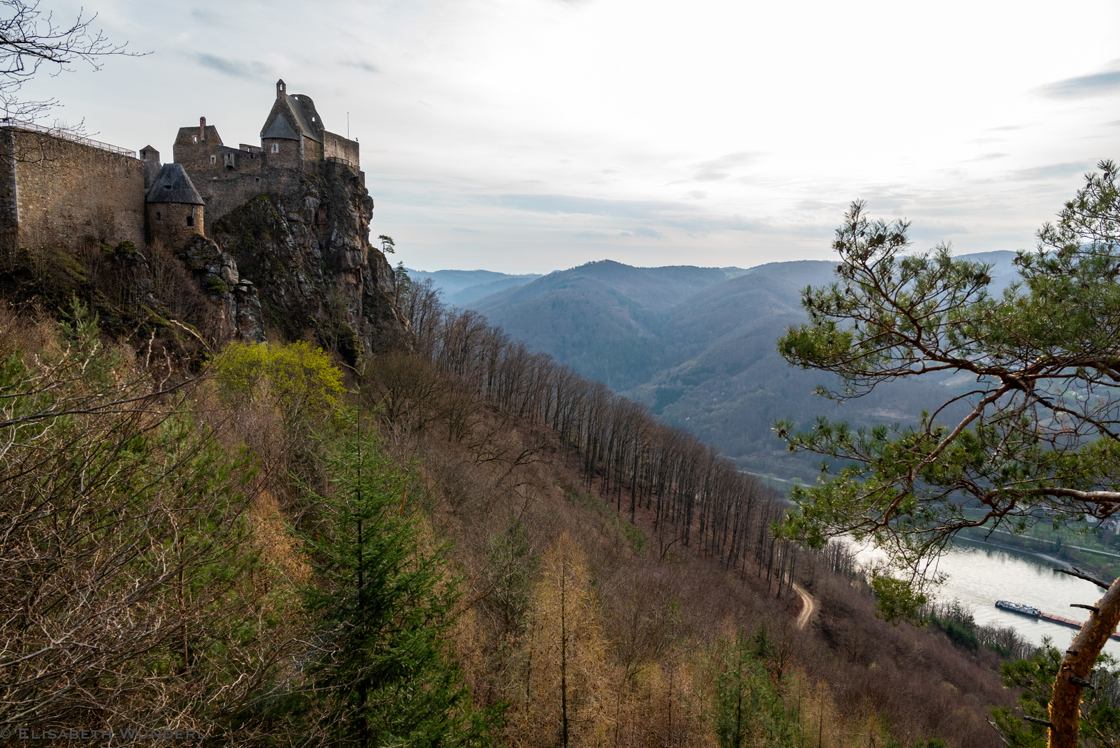 Burgruine Aggstein in der Wachau Austria