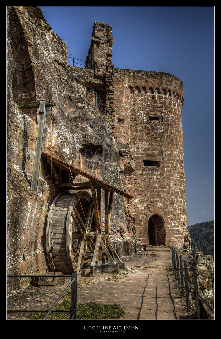 Burgruine Alt-Dahn / Pfalz