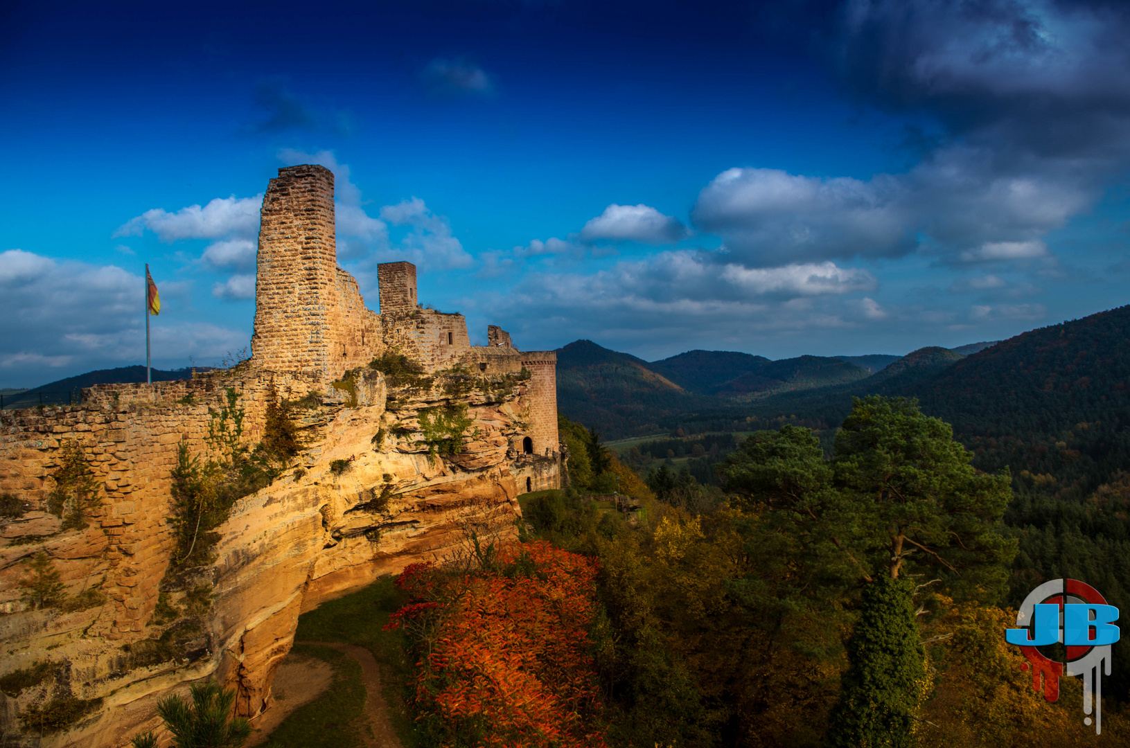 Burgruine Altdahn / Grafendahn / Tanstein .