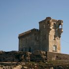 Burgruine am Strand