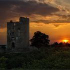 Burgruine Arnstein am Abend