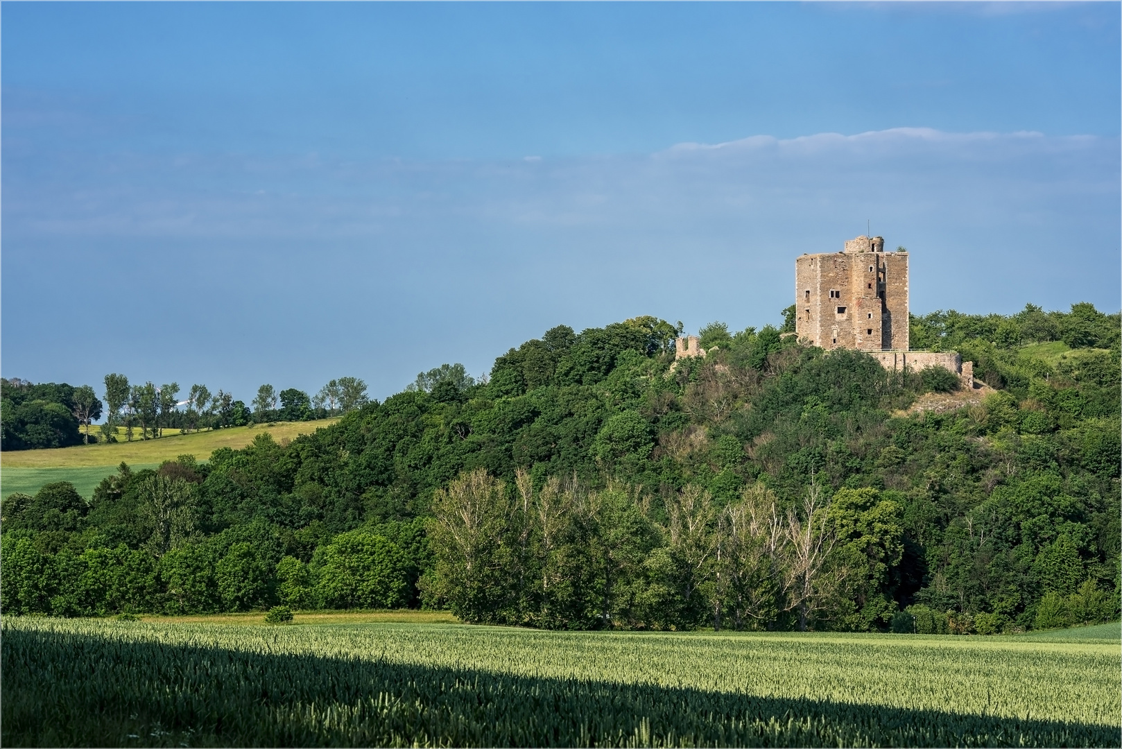 Burgruine Arnstein, Südwestansicht