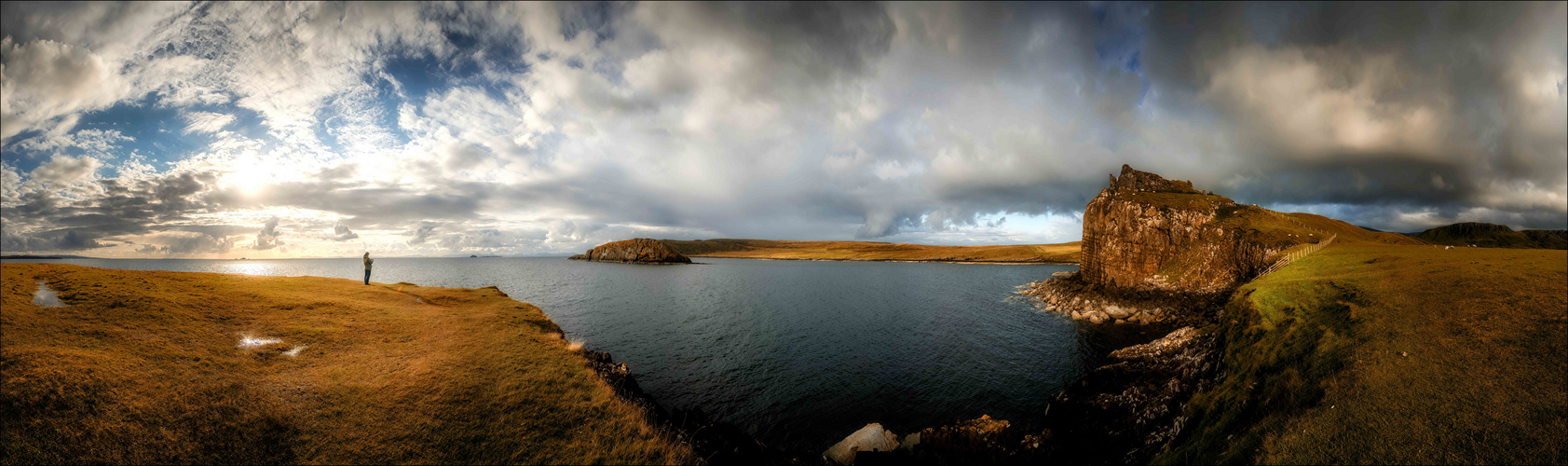 Burgruine auf der Isle of Skye