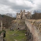 Burgruine bei Cesky Krumlov