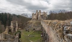 Burgruine bei Cesky Krumlov