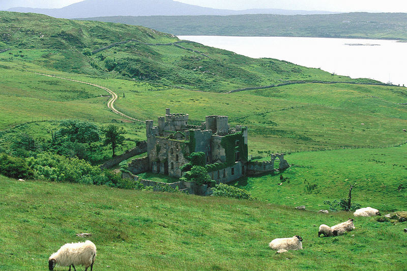 Burgruine bei Clifden