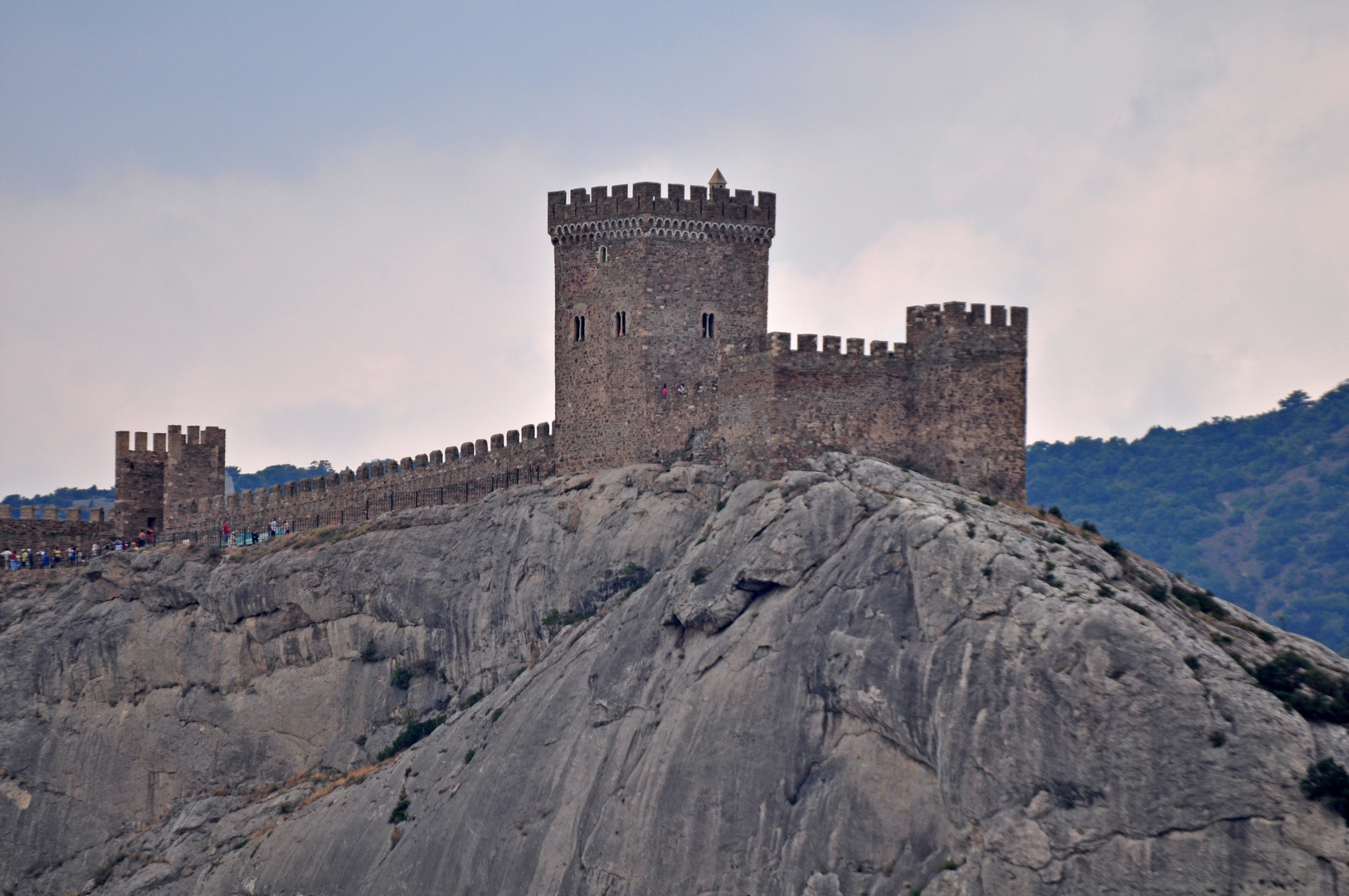 Burgruine bei Sudak (Ukraine)