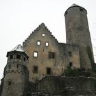 Burgruine Burg Hornberg im Winter