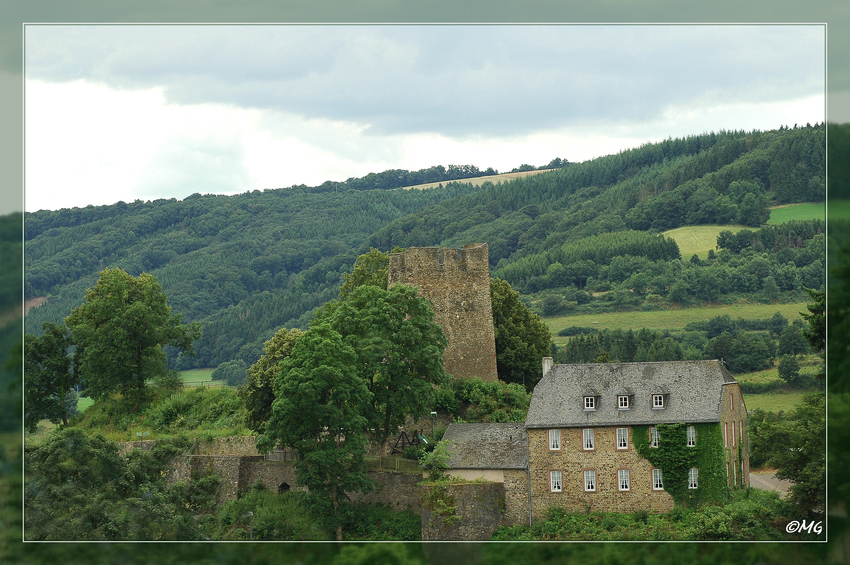 Burgruine Dasburg in der Eifel...