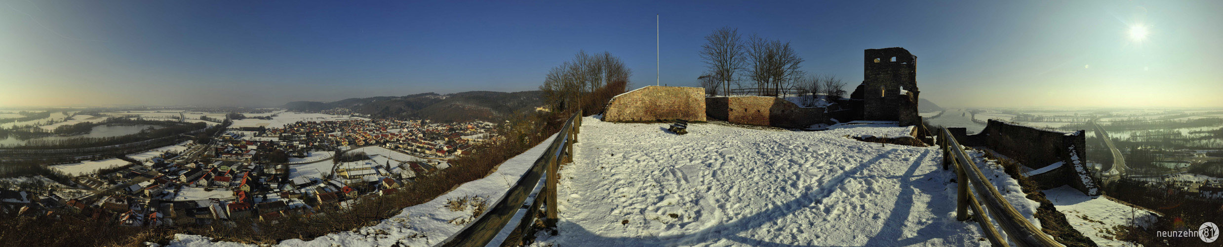 Burgruine Donaustauf 360° I