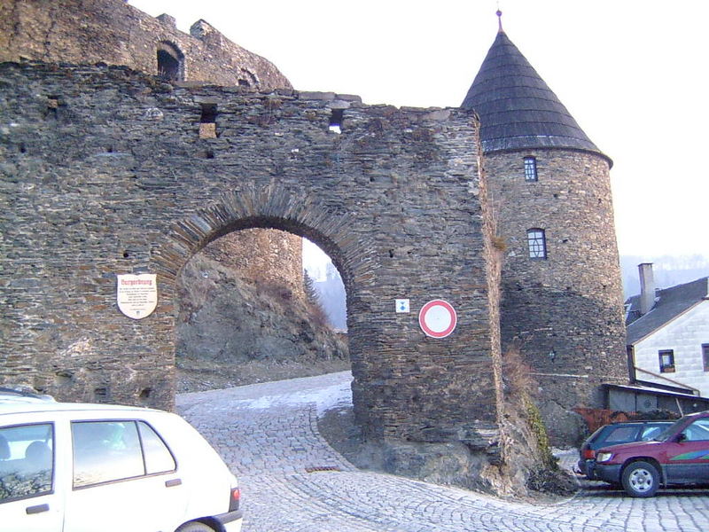 Burgruine Elsterberg Torbogen