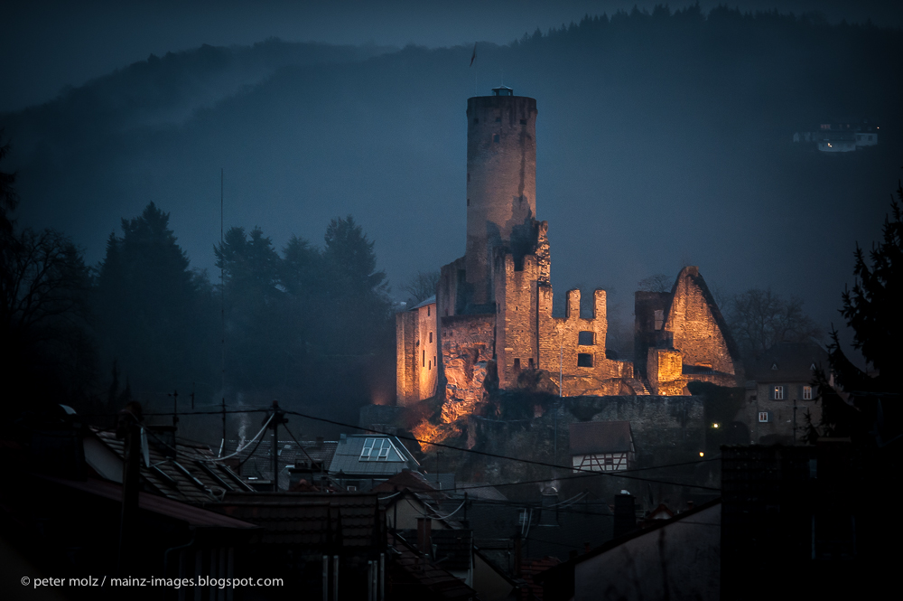 Burgruine Eppstein Februar 2014