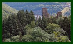 Burgruine Falkenstein in der Eifel...