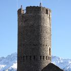 Burgruine, Fröhlichsturm in Mals,Vinschgau