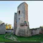 Burgruine Gräfenstein, Inneres der nördlichen (äußeren) Unterburg