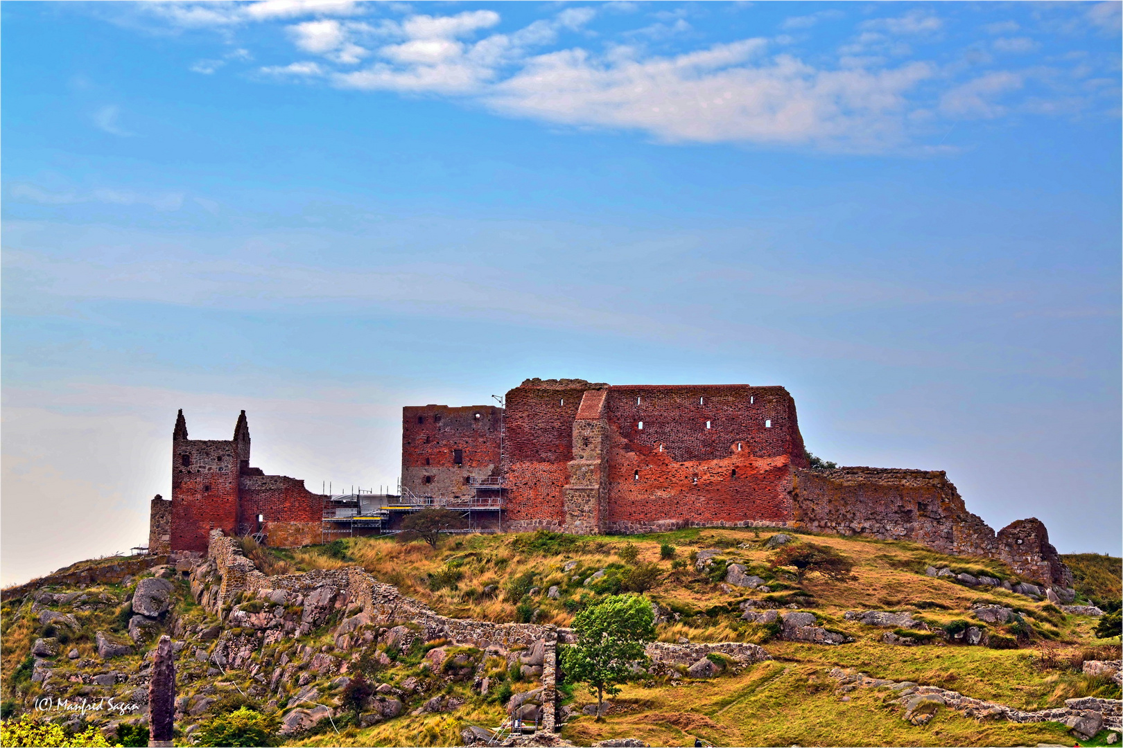 Burgruine Hammershus/Ostseeinsel Bornholm/DK Foto & Bild architektur