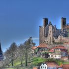 Burgruine Hanstein und Kirche Rimbach