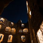 Burgruine Hohengeroldseck bei Nacht