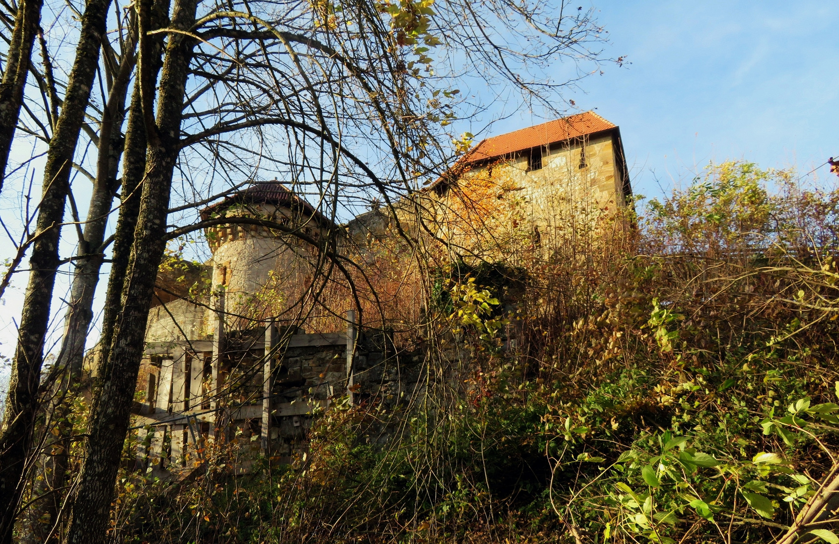 Burg(ruine) Hohenrechberg