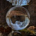 Burgruine im Lensball