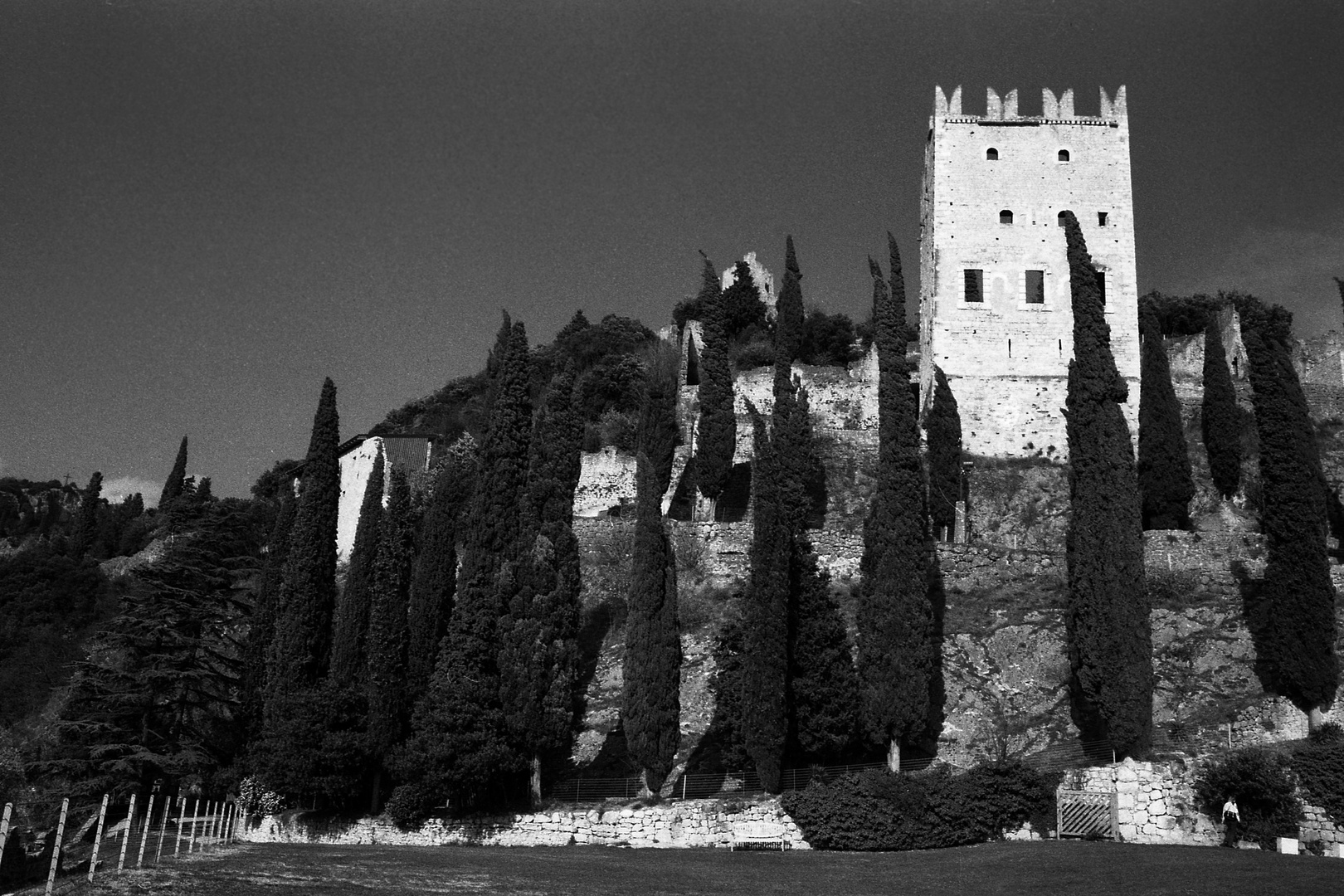 Burgruine in Arco am Gardasee