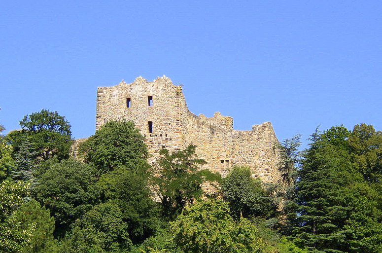 Burgruine in Badenweiler