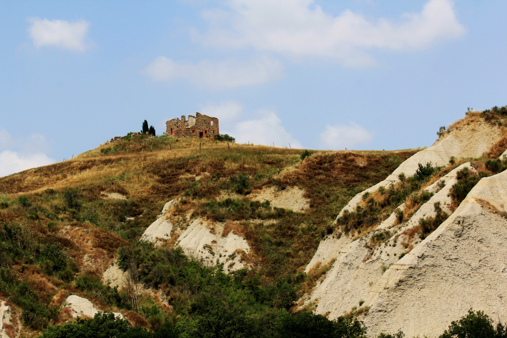 Burgruine in den Crete