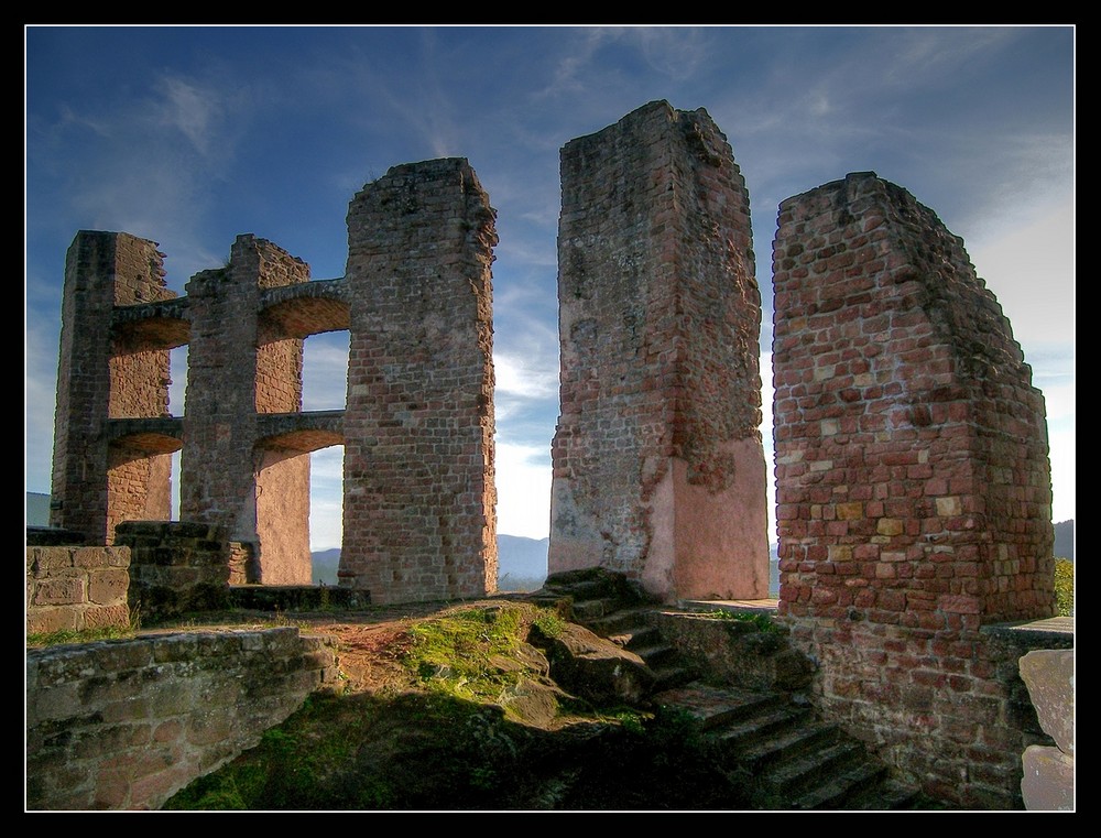 Burgruine in der Pfalz 1