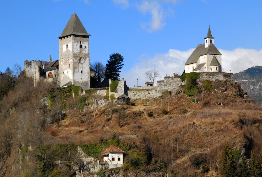 Burgruine in Friesach