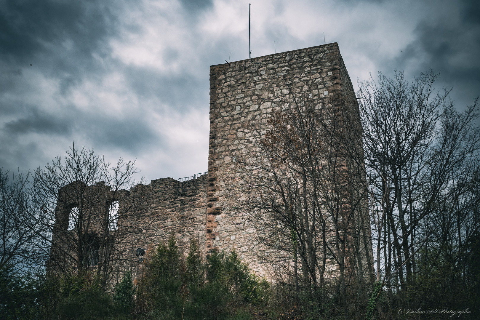 Burgruine in Lauf, Baden-Württemberg