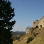 burgruine in thüringen