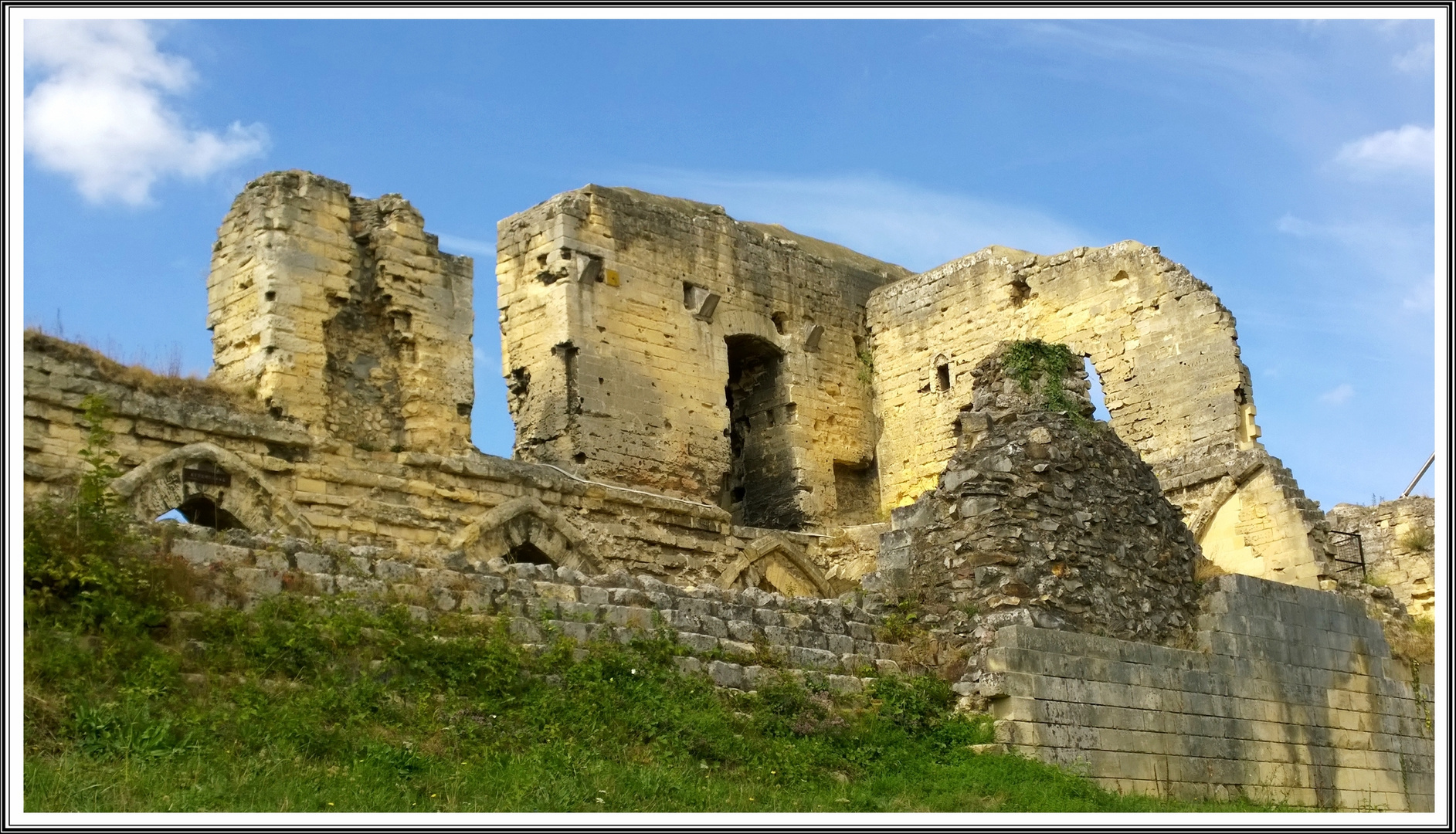 Burgruine in Valkenburg 1