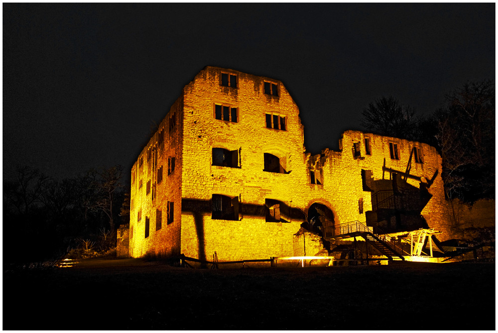 Burgruine Landskron in oppenheim