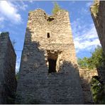 Burgruine Leonrod - der erste Blick