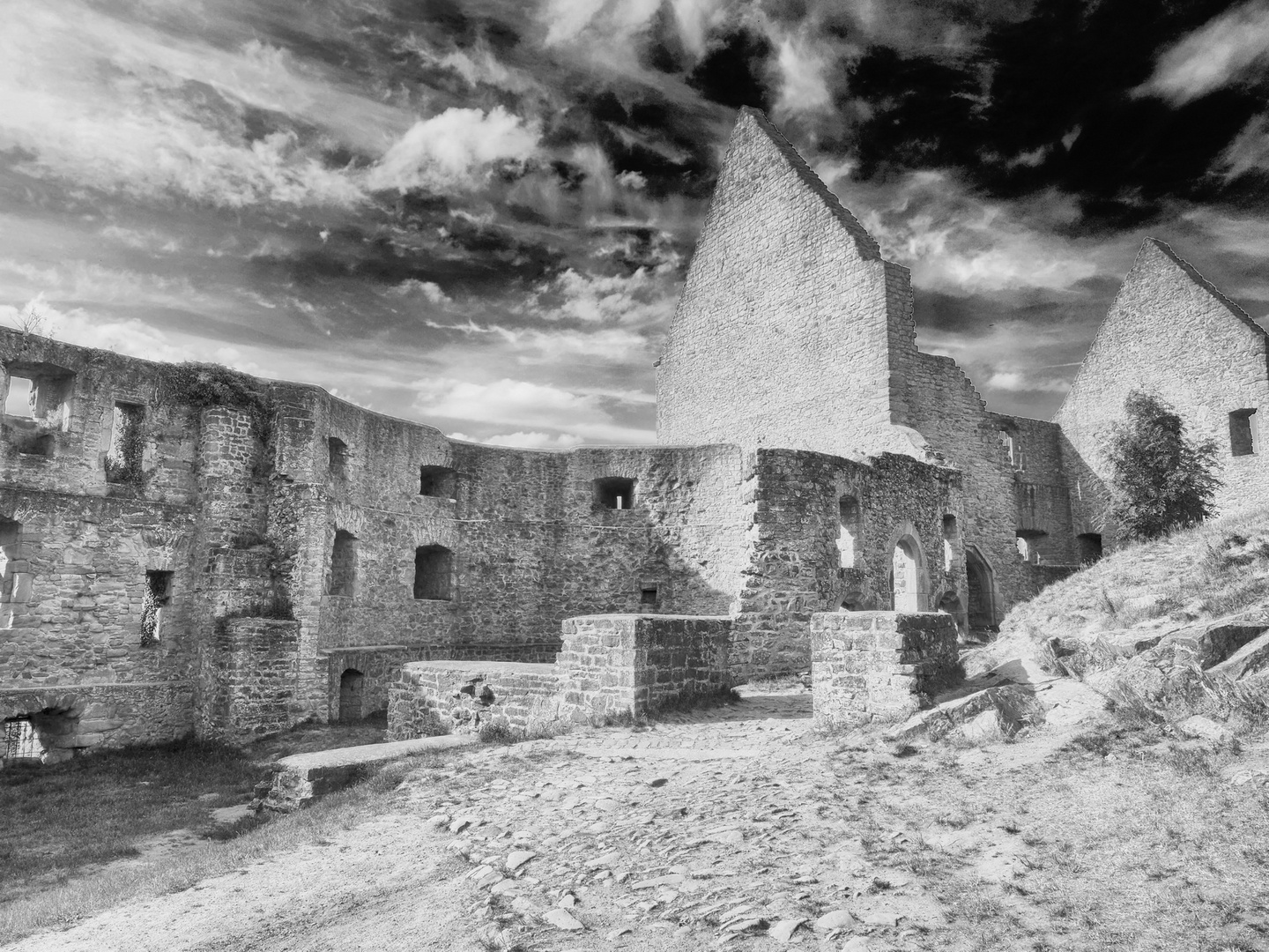 Burgruine Lichtenberg bei Kusel in Rheinland-Pfalz