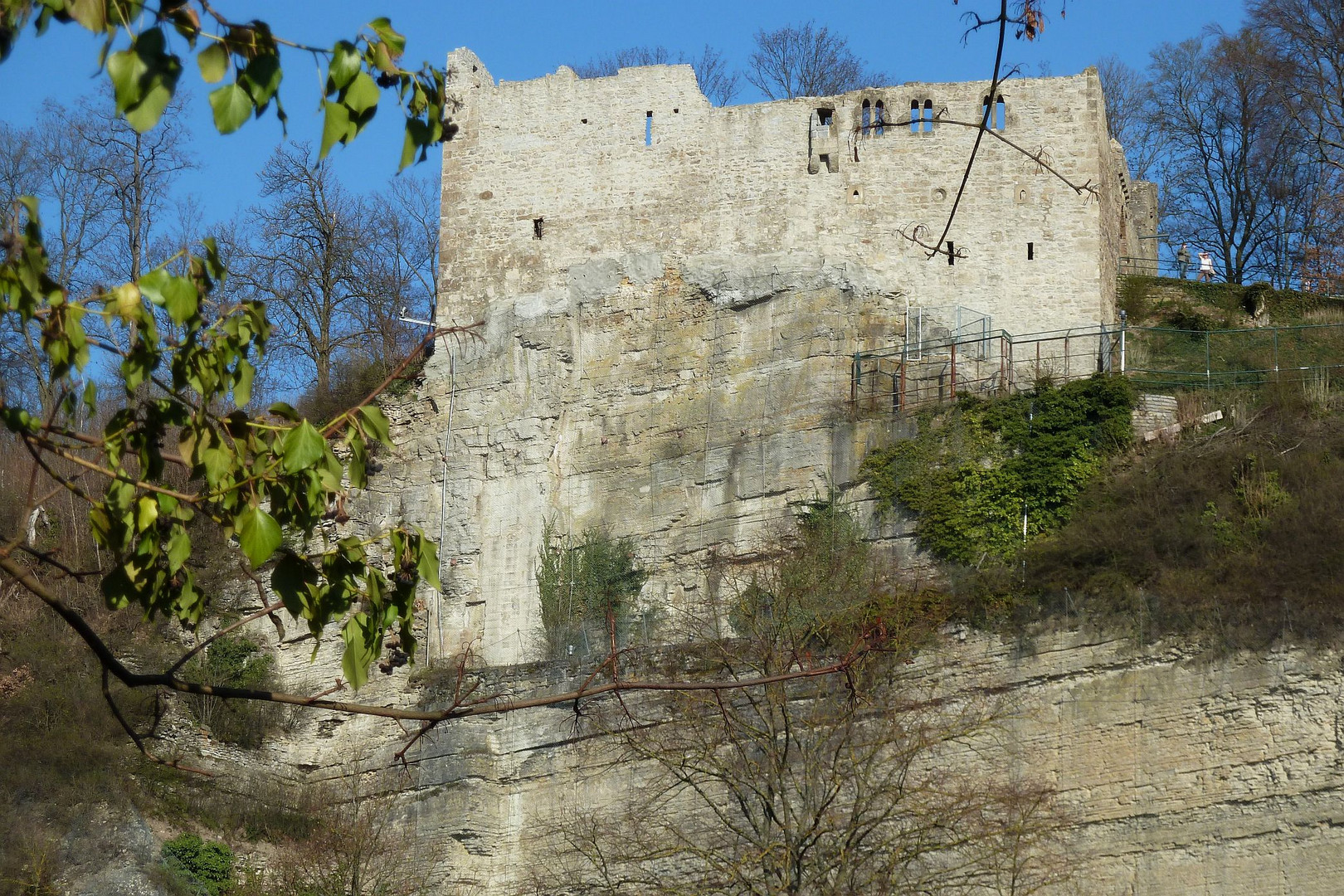 Burgruine Löffelstelz in Mühlacker - 02 (25.03.2012)