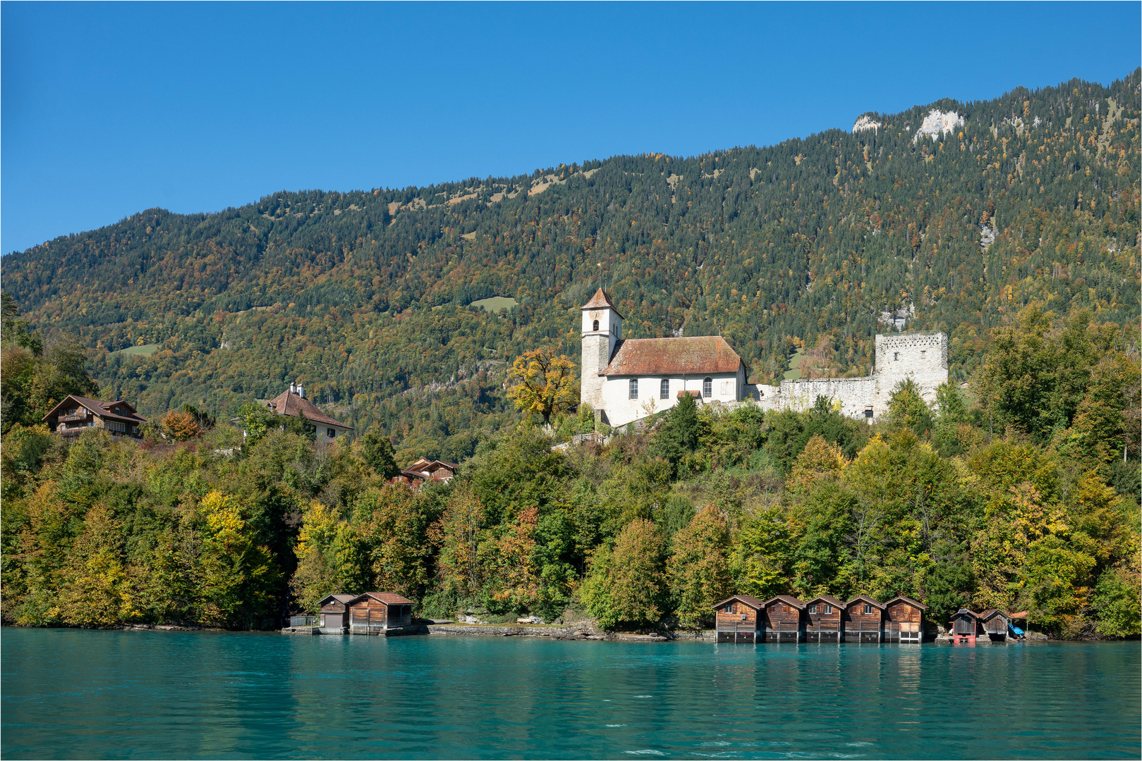 Burgruine mit Burgkirche