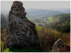 Burgruine Niesten - Mauerstumpf