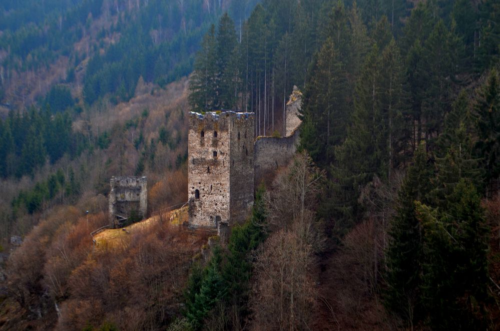 Burgruine ob Friesach in Kärnten