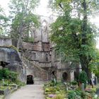 Burgruine Oybin mit Friedhof