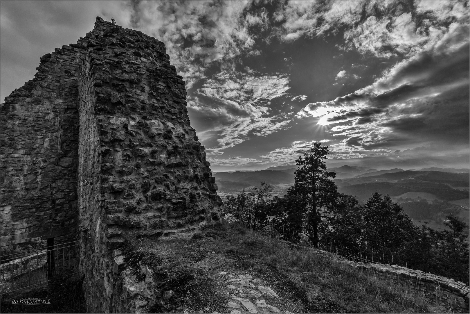 Burgruine Rabenstein im Lavanttal in Österreich