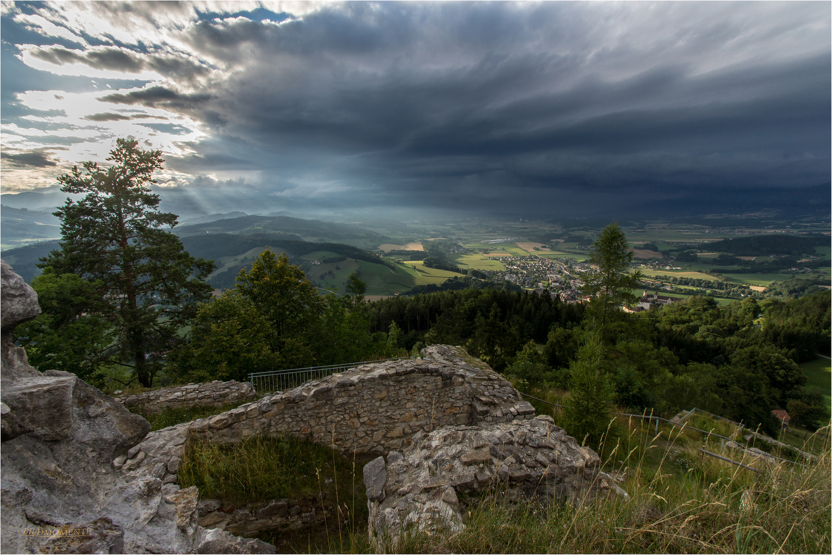 Burgruine Rabenstein im Lavanttal in Österreich