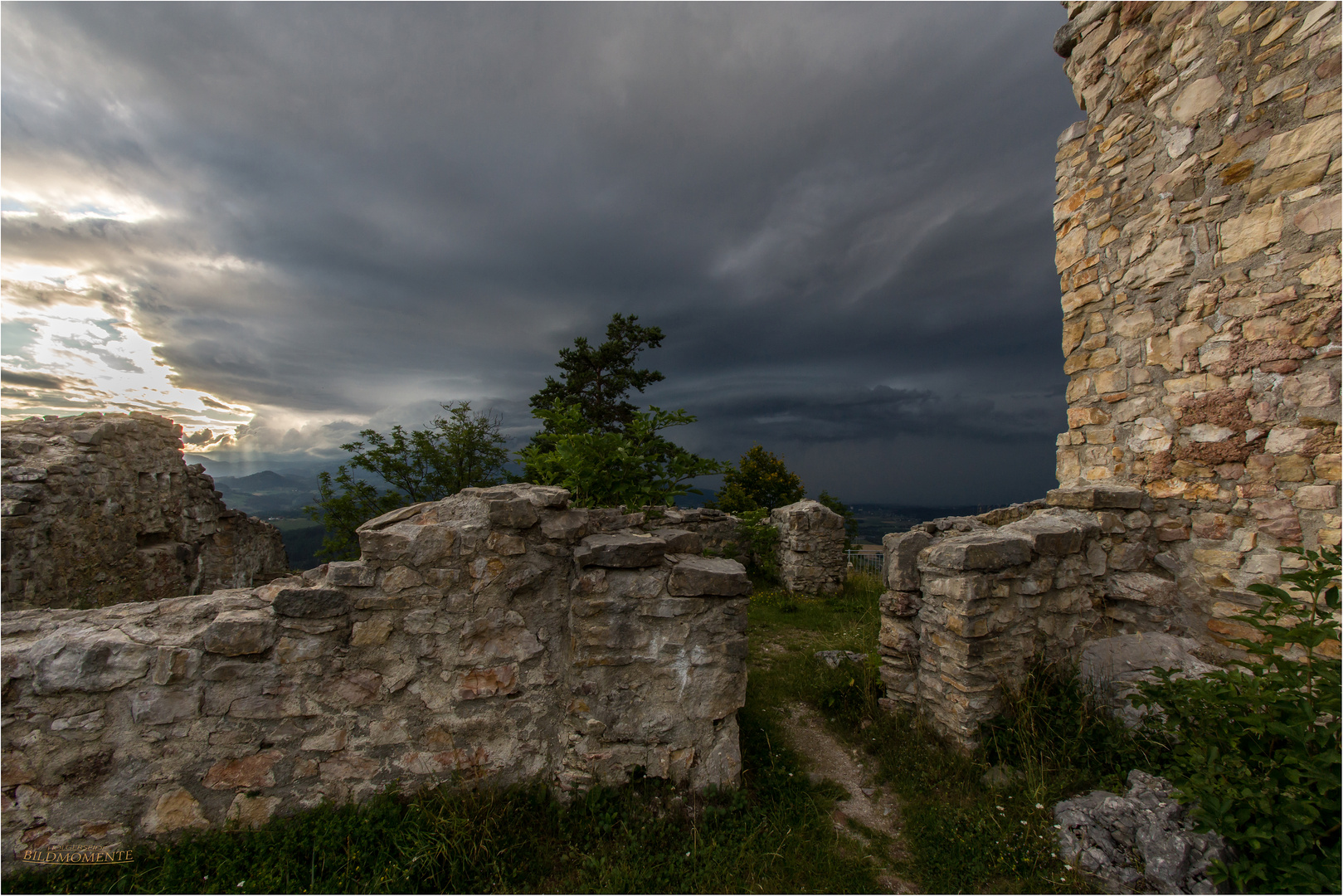 Burgruine Rabenstein im Lavanttal in Österreich