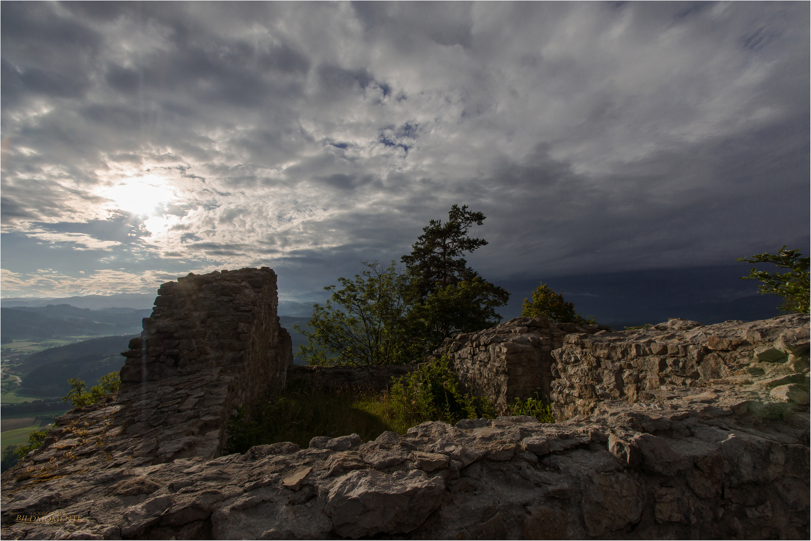 Burgruine Rabenstein im Lavanttal in Österreich