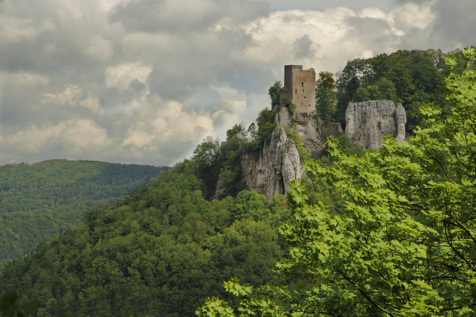 Burgruine Reussenstein auf der Schwäbischen Alb