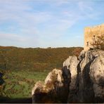 Burgruine Reußenstein im Herbst