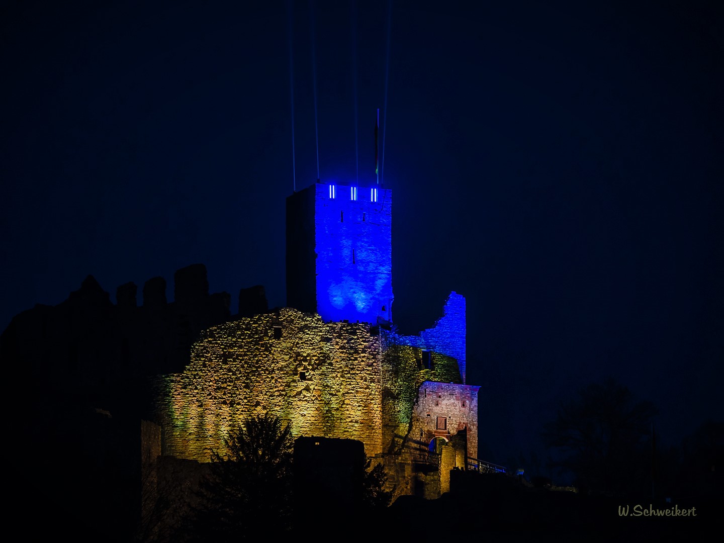 Burgruine - Röttlerschloss in Lörrach