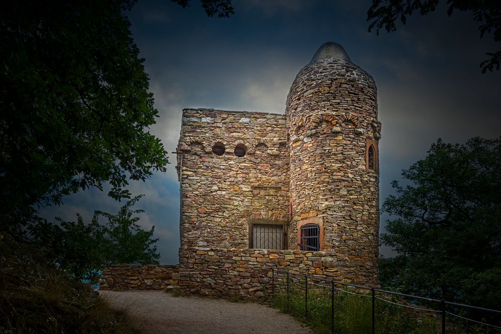 Burgruine Rossel Foto & Bild mystisch, turm, digiart Bilder auf